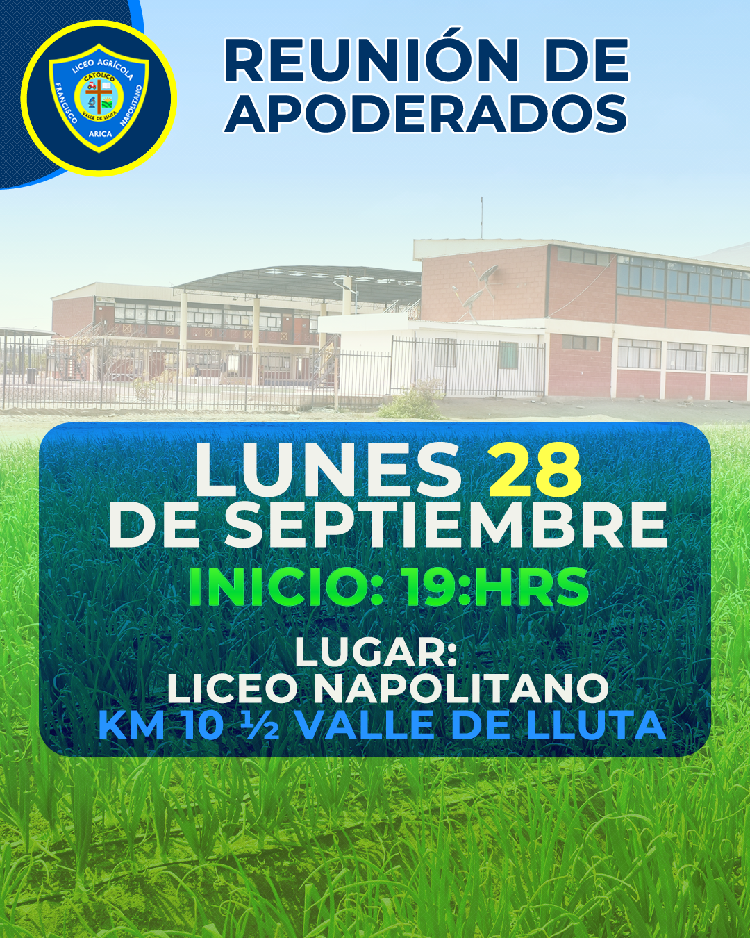 Reunión de Apoderados Septiembre 2026